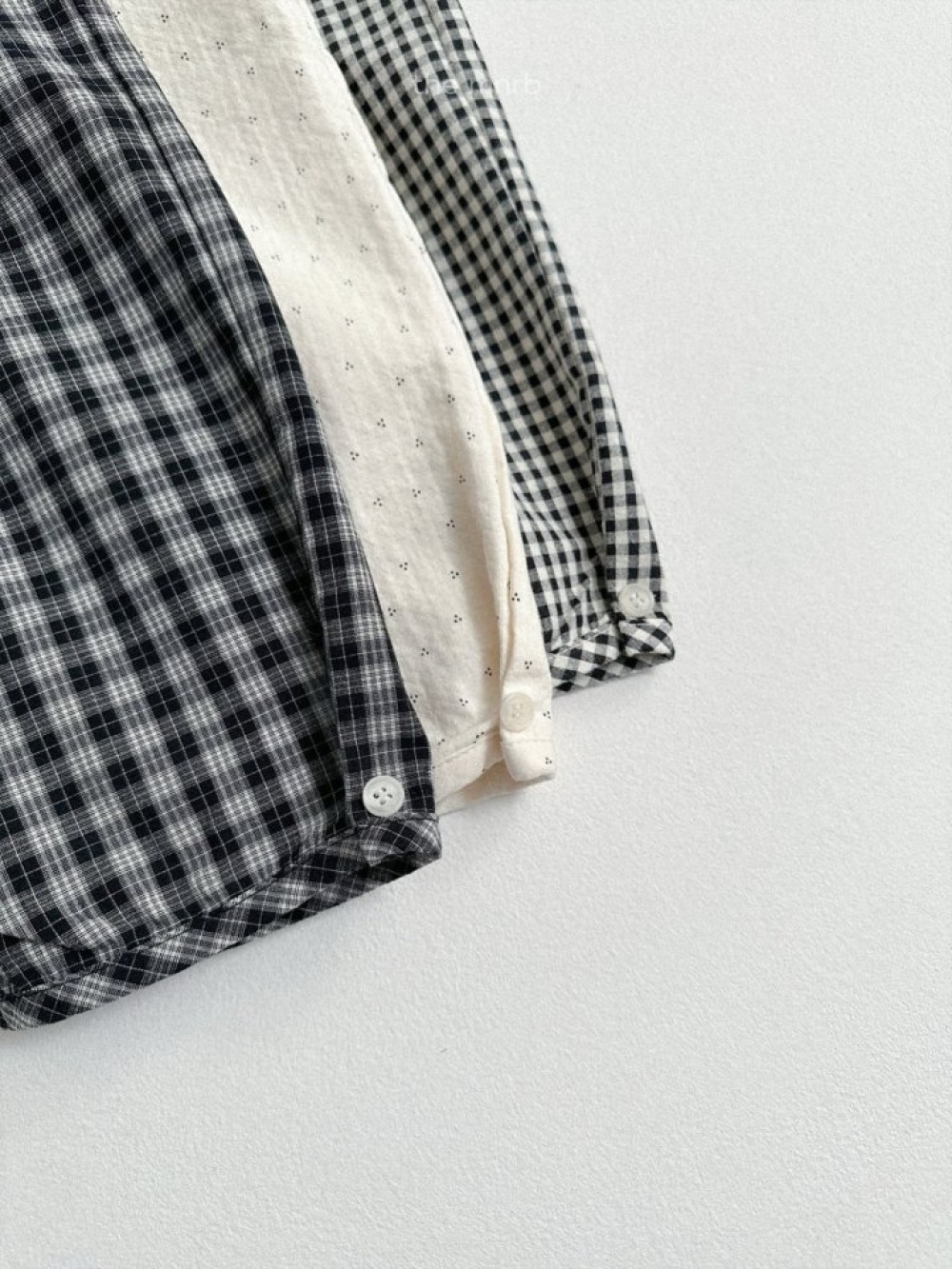 MiniRobe22｜(70-110) 棉質開扣印花長褲