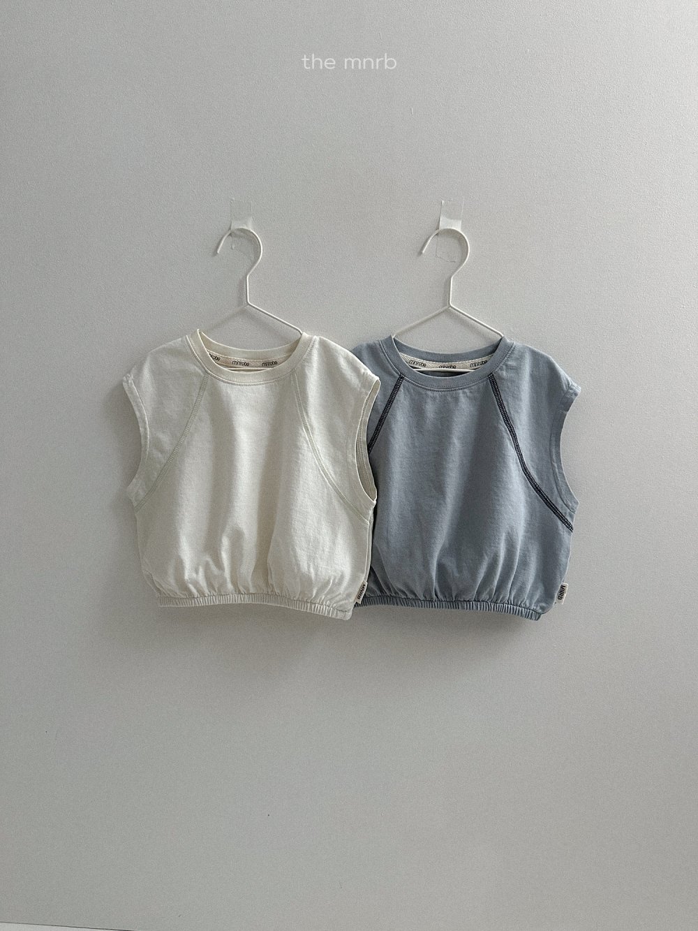 MiniRobe05｜(70-110) 素面圓弧背心