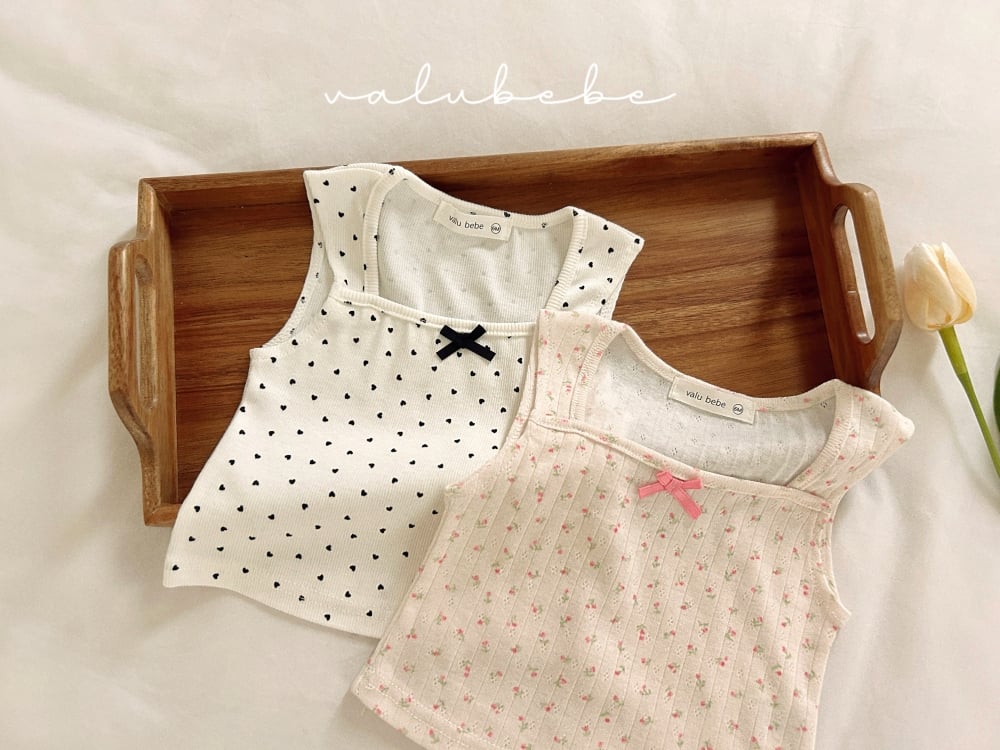 Valubebe 24｜(65-90cm) 方領蝴蝶結背心