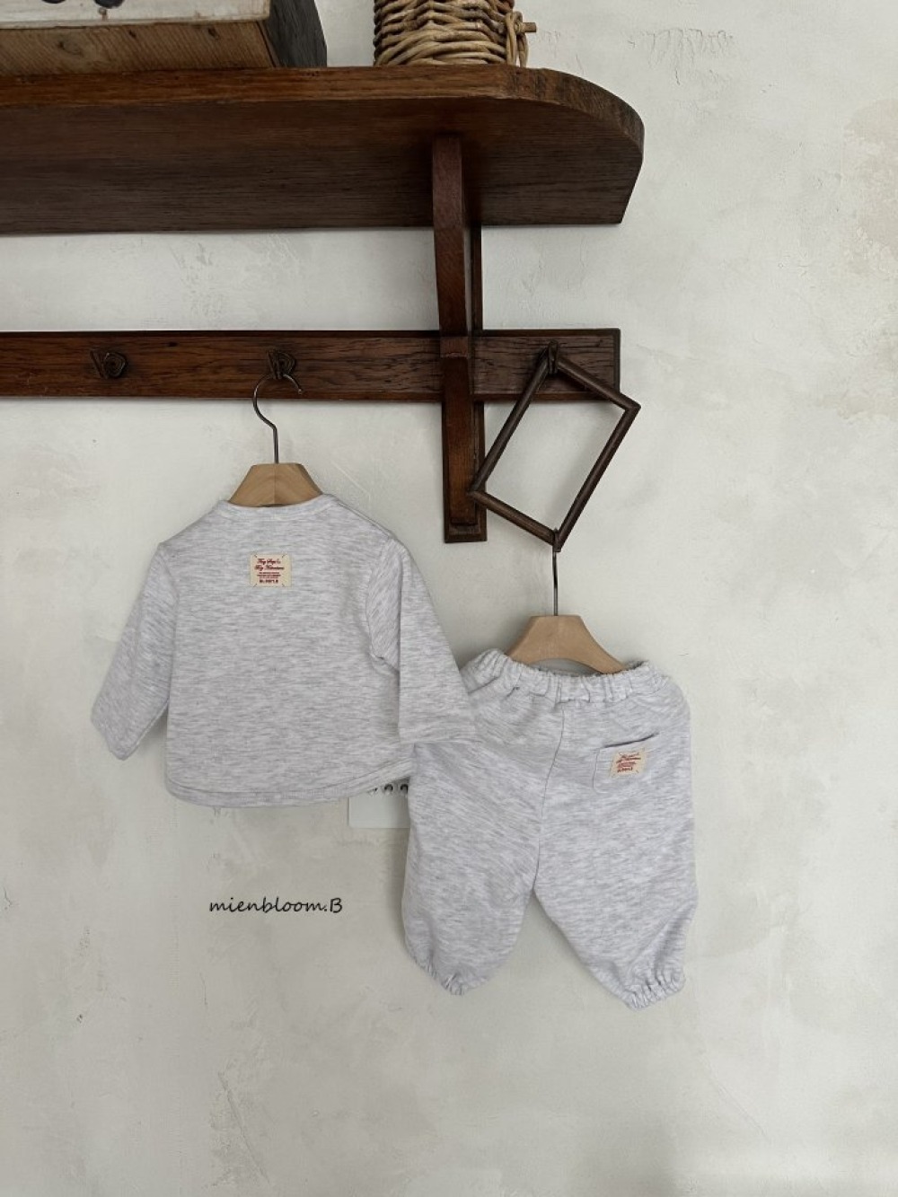 Bloom.b15｜(0m-18m) 棉質休閒縮口褲