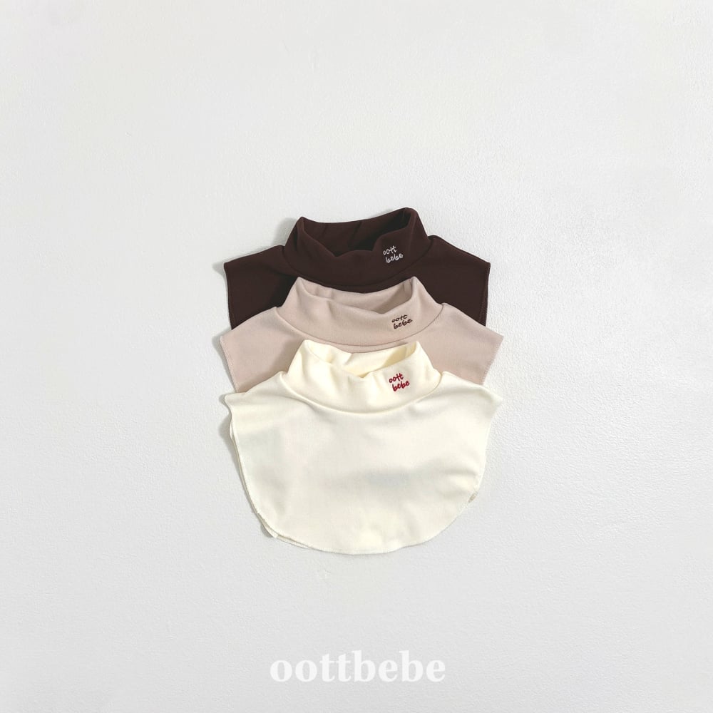 Oottbebe77｜(Free)  保暖德絨內搭假領
