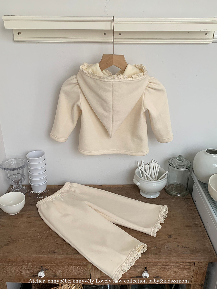 JE 652｜(80-110cm)  可爱精靈帽套装