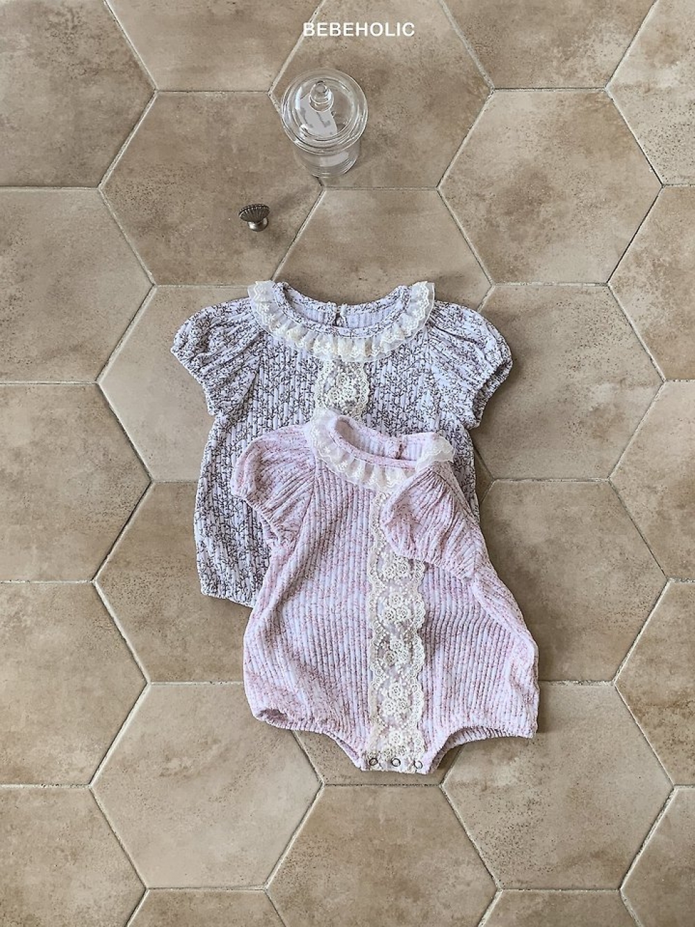Bebe holic29｜(3m-18m) 松茸荷葉邊套裝