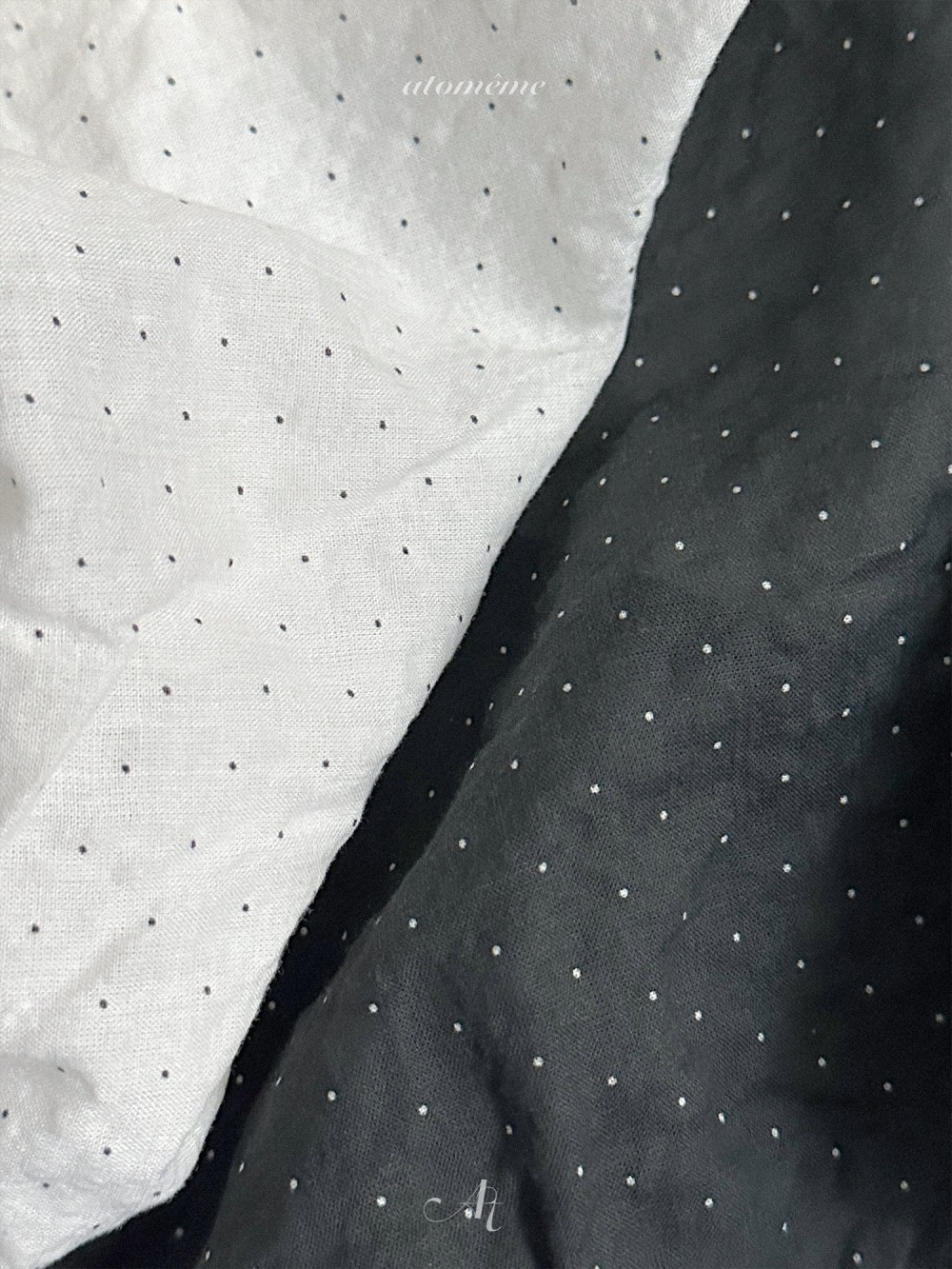 Atomeme31｜(70-110) 綁帶波點背心