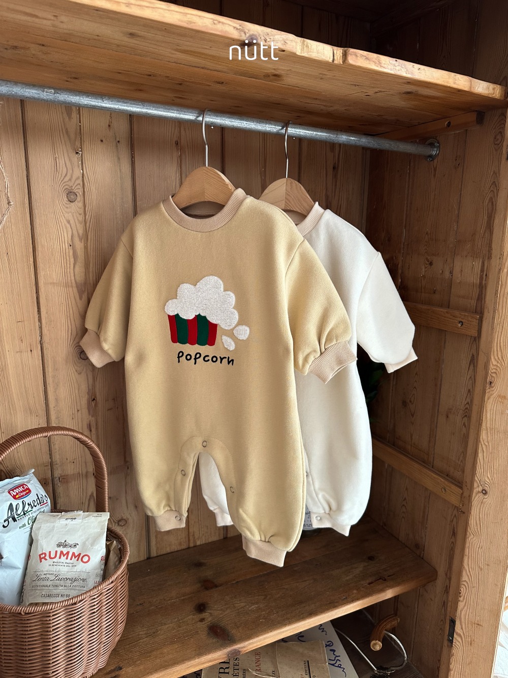 Nutt04｜(3m-16m) 爆米花連身衣