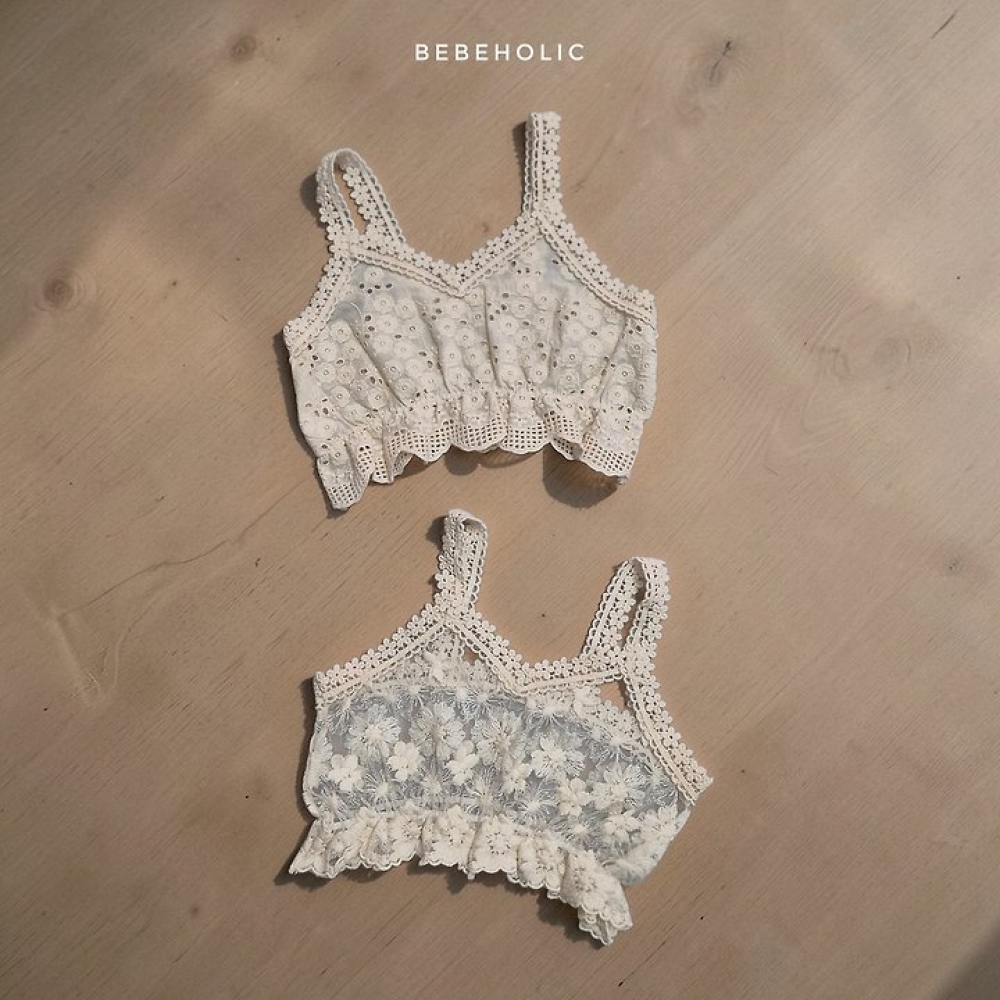 Bebe holic49｜(Free) 蕾絲小可愛背心