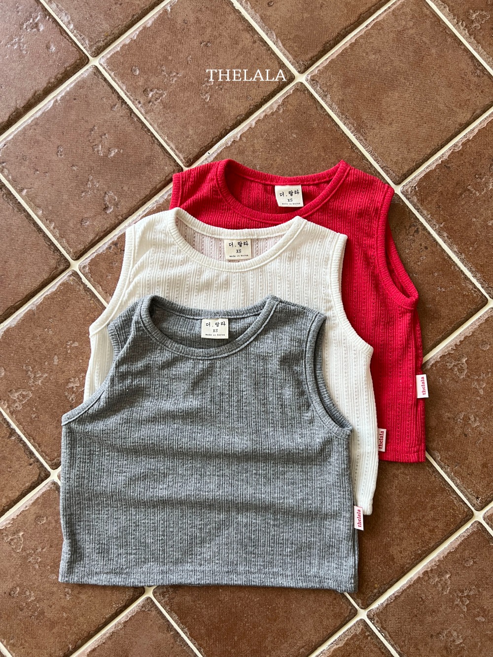 thelala26｜ (70-115) 透氣素面背心