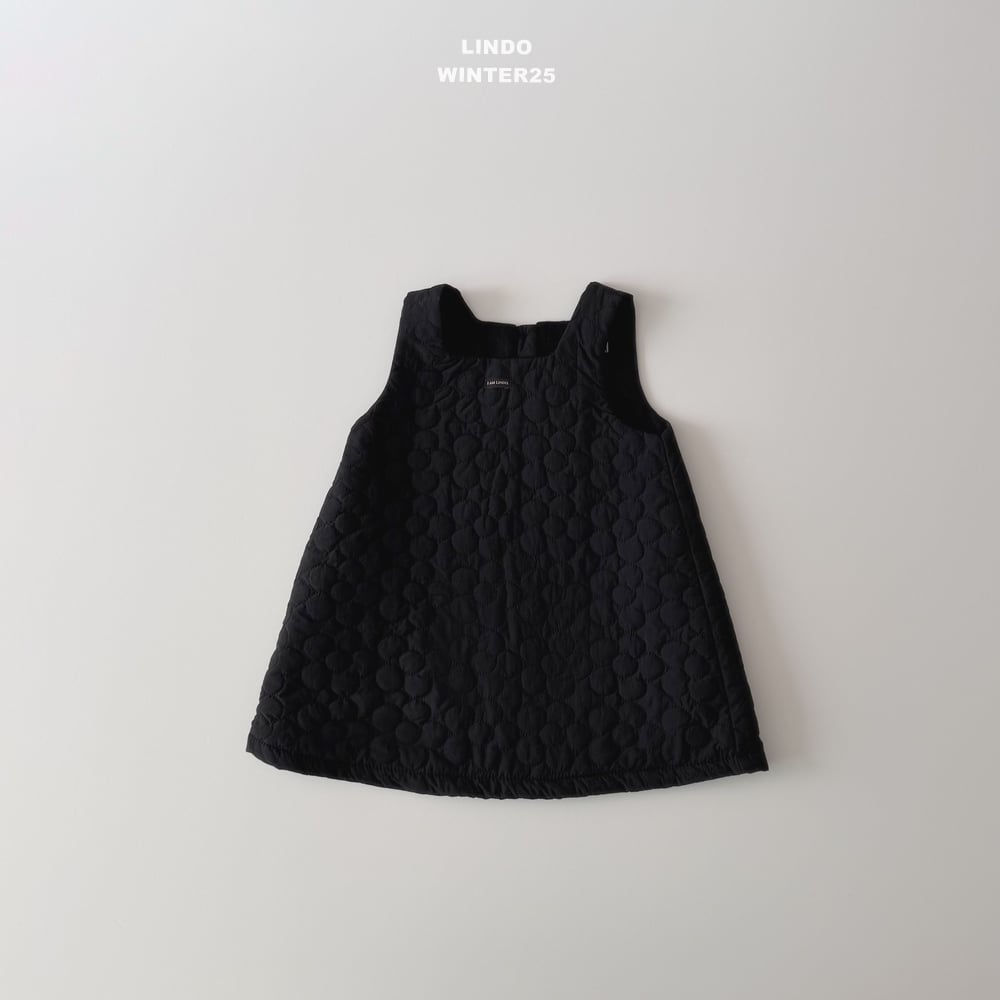 Lindo68｜(80cm-125cm) 絎縫背心洋裝