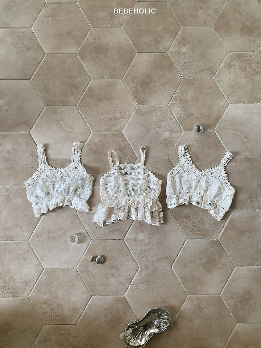 Bebe holic49｜(Free) 蕾絲小可愛背心