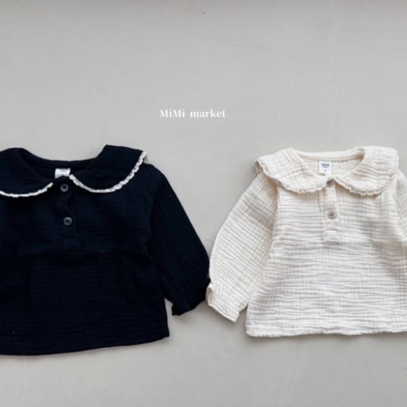 mimi market04 (65-85cm)  釦子翻領上衣