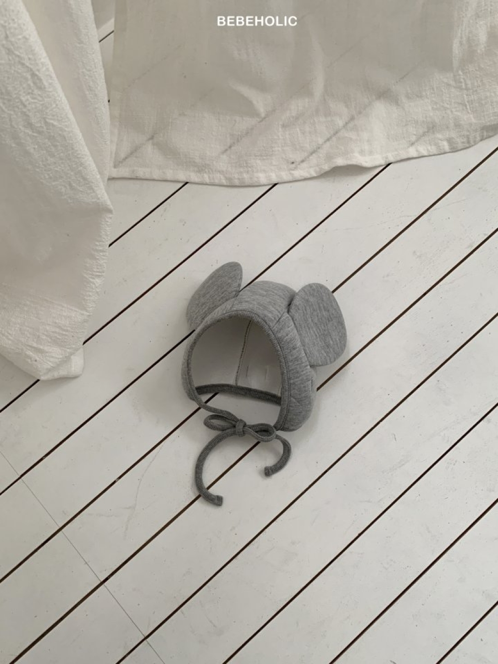 Bebe holic01｜(3m-18m) 米奇綁帶帽