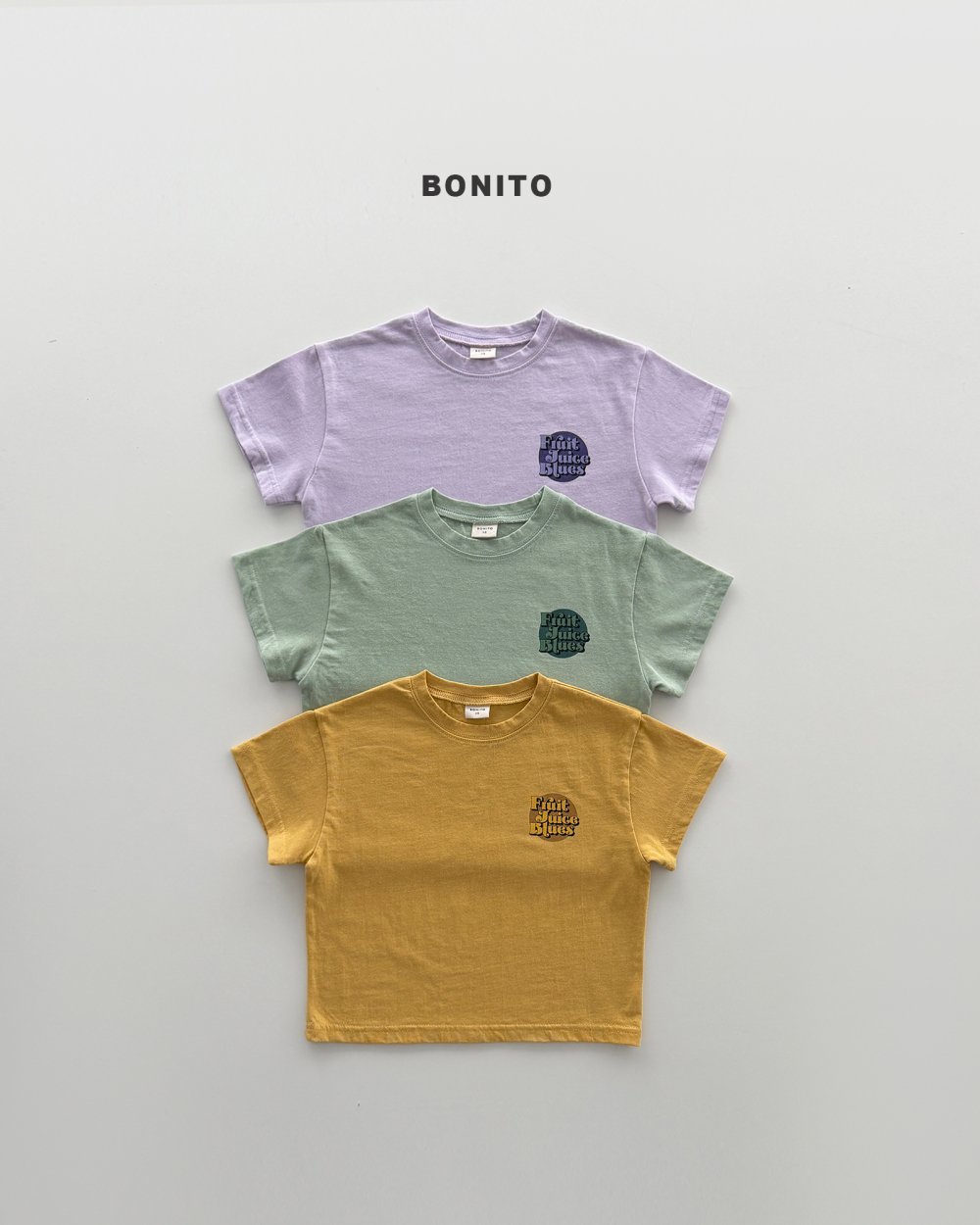 Bonito06｜(75cm-125cm) 3色fruit水果上衣