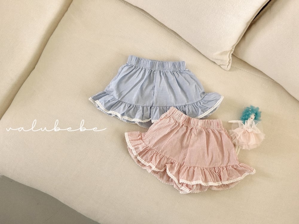 Valubebe 26｜(65-90cm) 荷葉花邊短褲
