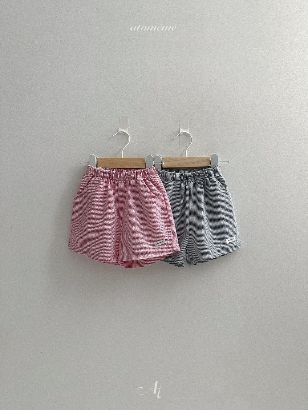 Atomeme43｜(70-110) 細條紋短褲