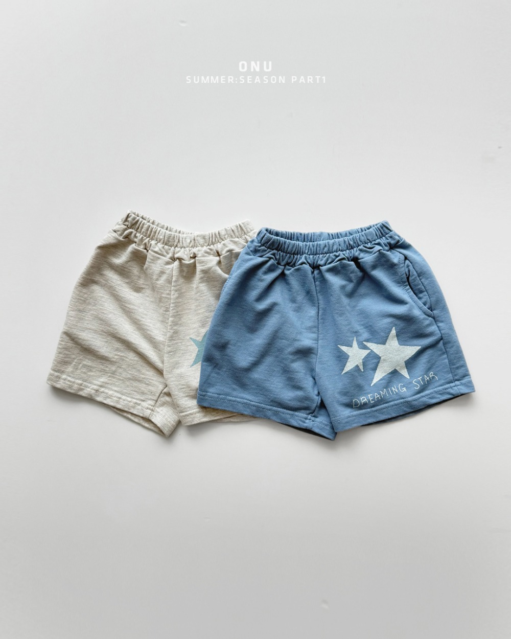 onu13｜(70cm-115cm) 星星印花棉褲