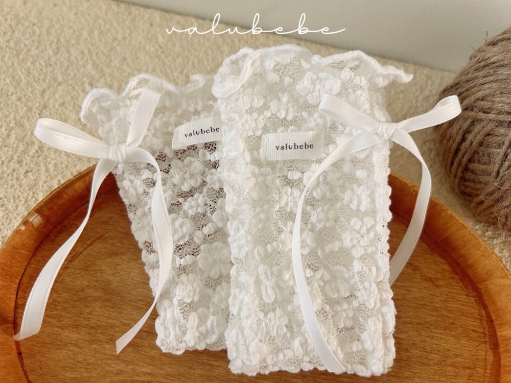 Valubebe 90｜(Free) 蝴蝶蕾絲襪