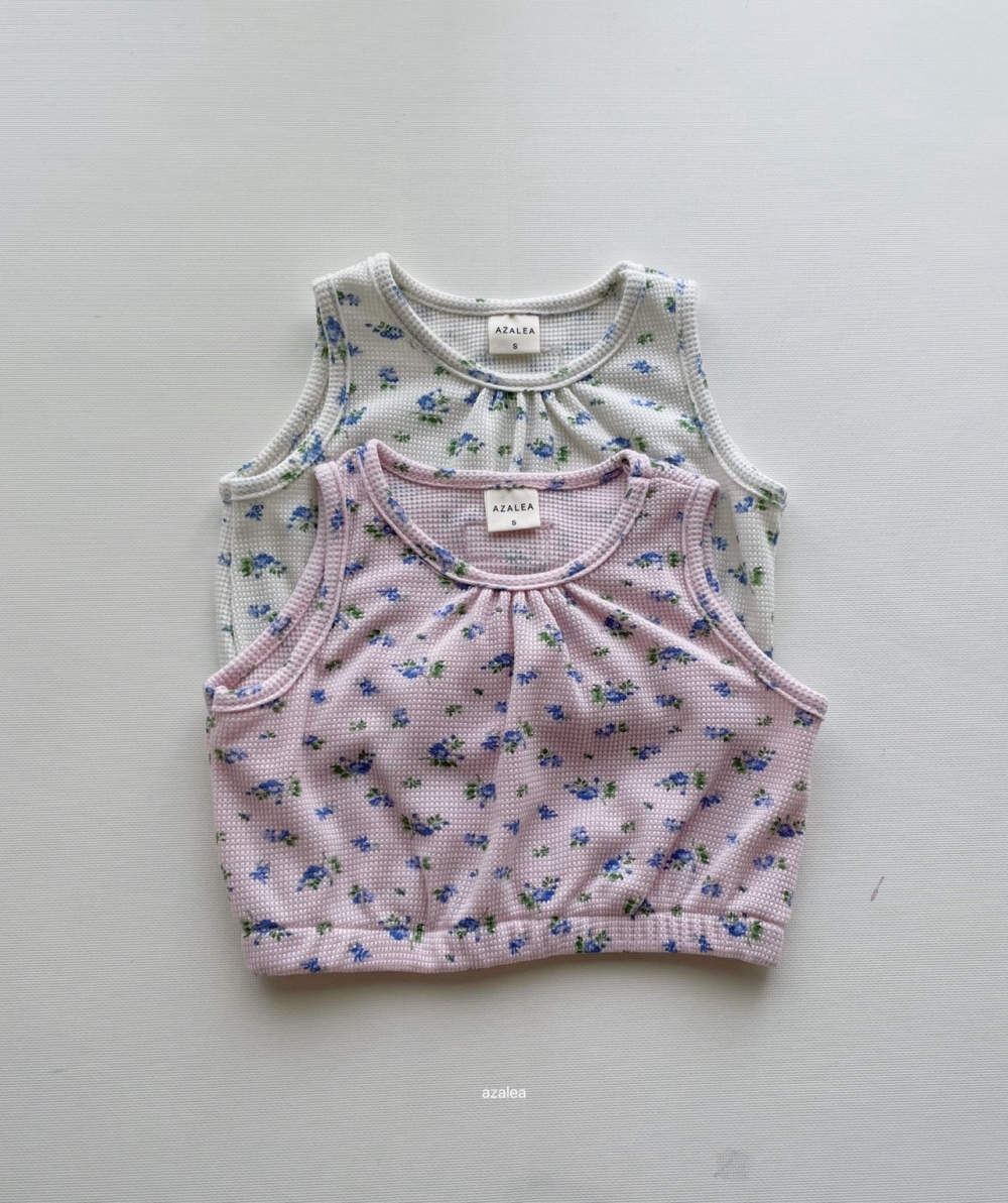 Azalea20｜(85-125cm) 小碎花餅背心
