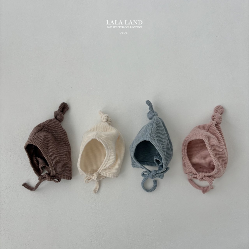 lala land32｜(60cm-83cm) 4色羅紋素面扭結帽