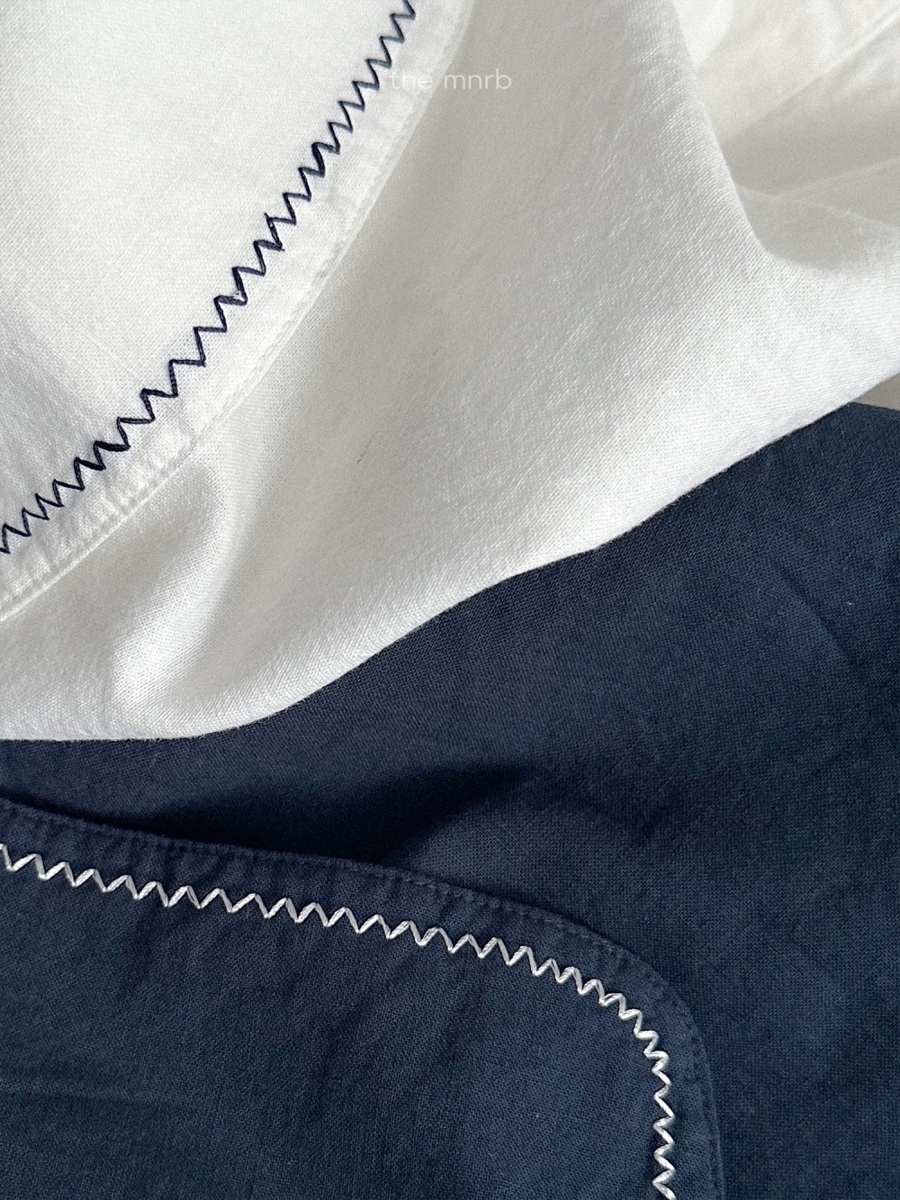 MiniRobe45｜(70-110) 翻領滾邊上衣