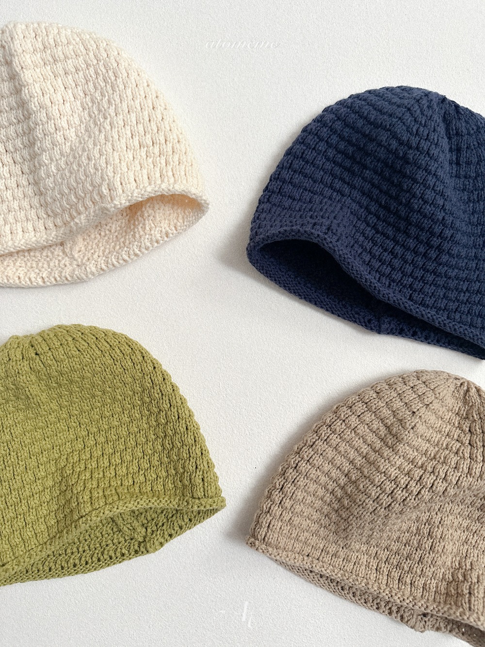 Atomeme43｜(70-110) 針織小圓帽