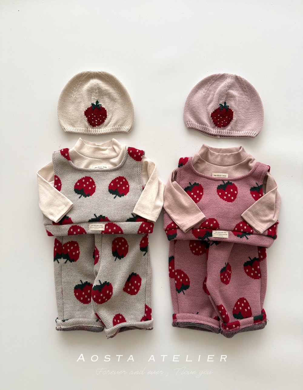 AOSTA03｜(6m-5y) 印花針織短版背心