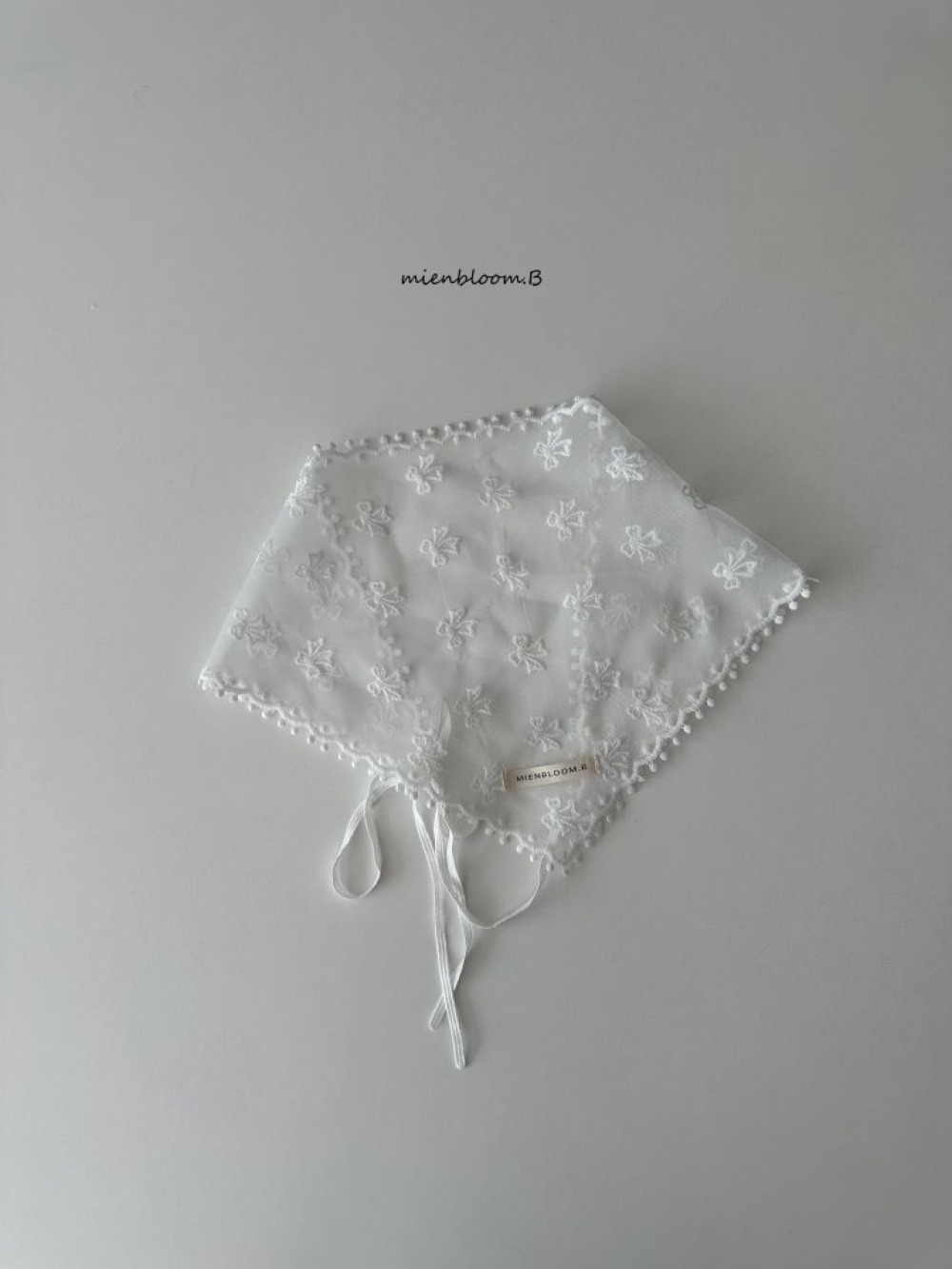 Bloom.b08｜(0m-7y) 蕾絲披肩