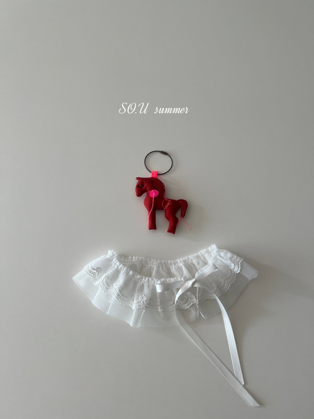 SO.U29｜(6m-4y) 花卉層次綁帶圍裙