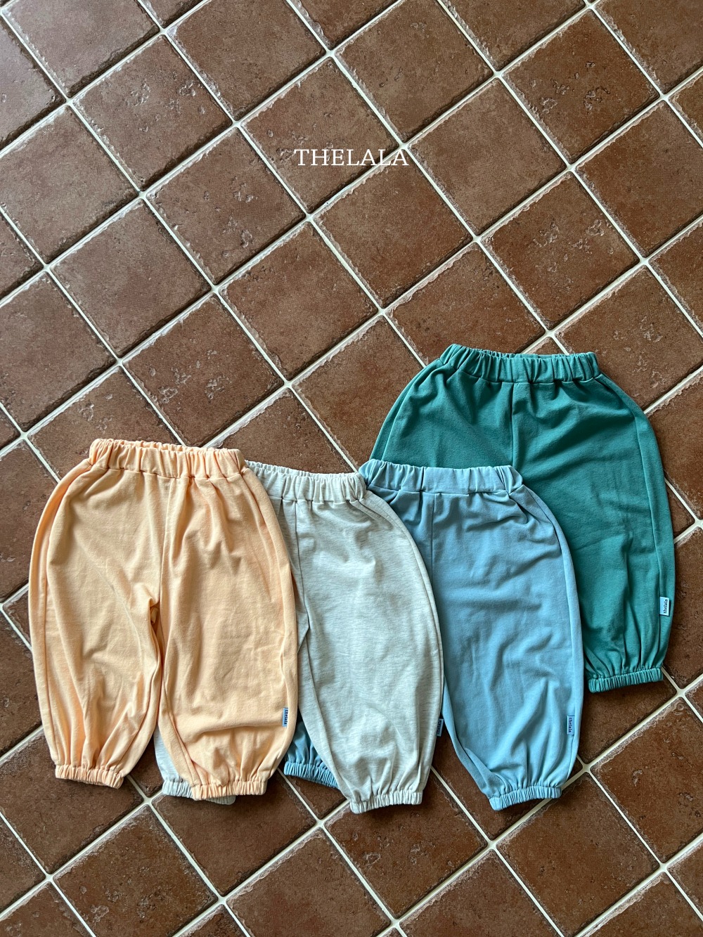 thelala14｜ (70-115) 棉質縮口褲