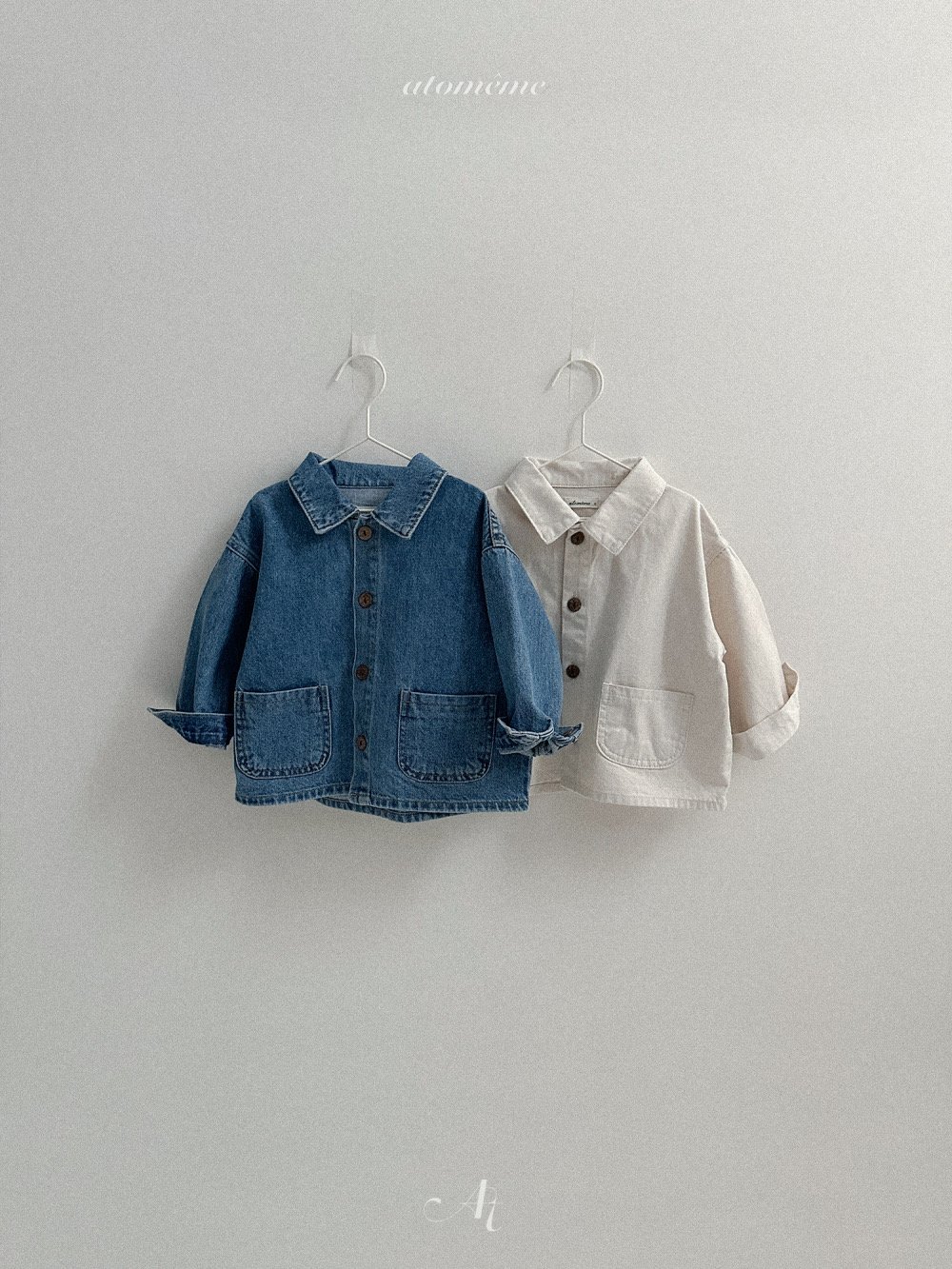 Atomeme03｜(70-110) 簡約牛仔夾克