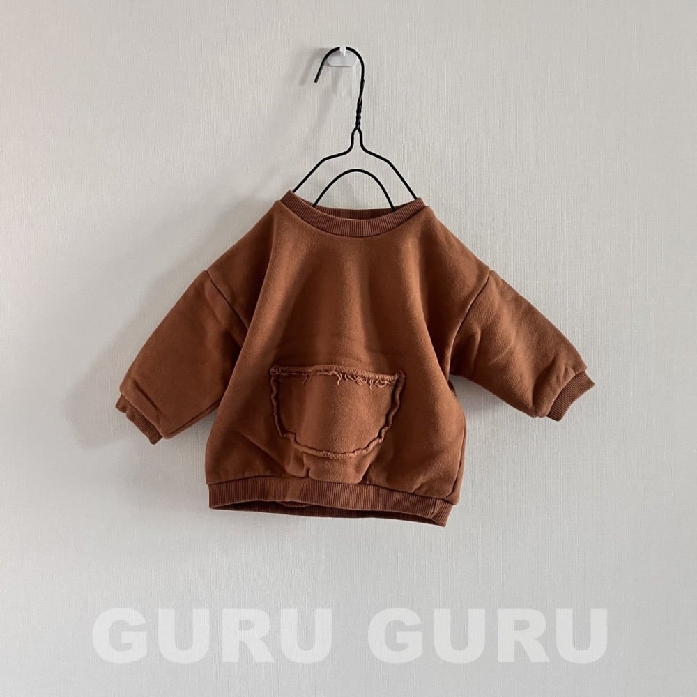GURU GURU13｜(6m-24m) 3色口袋休閒上衣