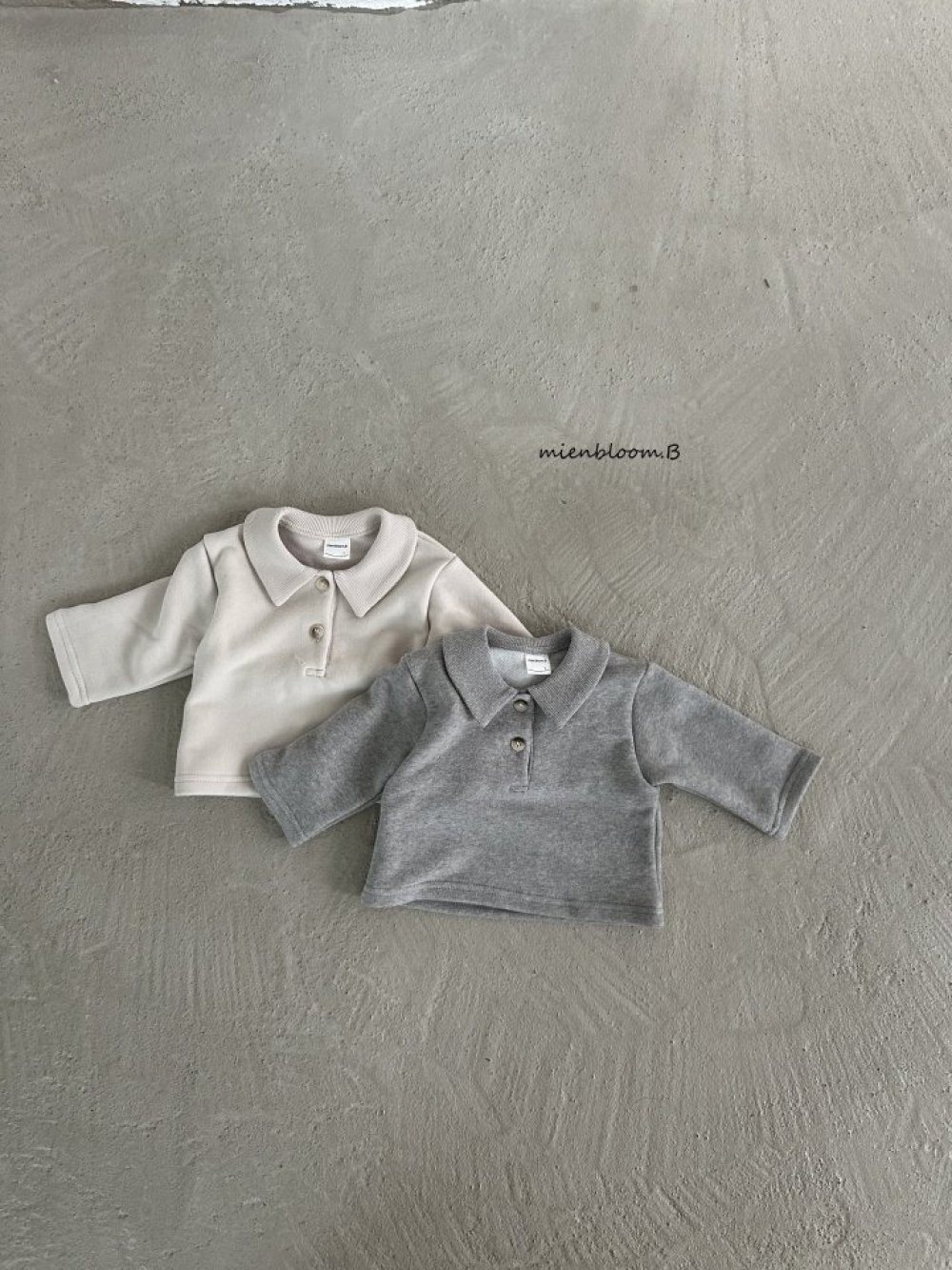 Bloom.b23｜(0m-24m/85cm-125cm) 簡約有領上衣