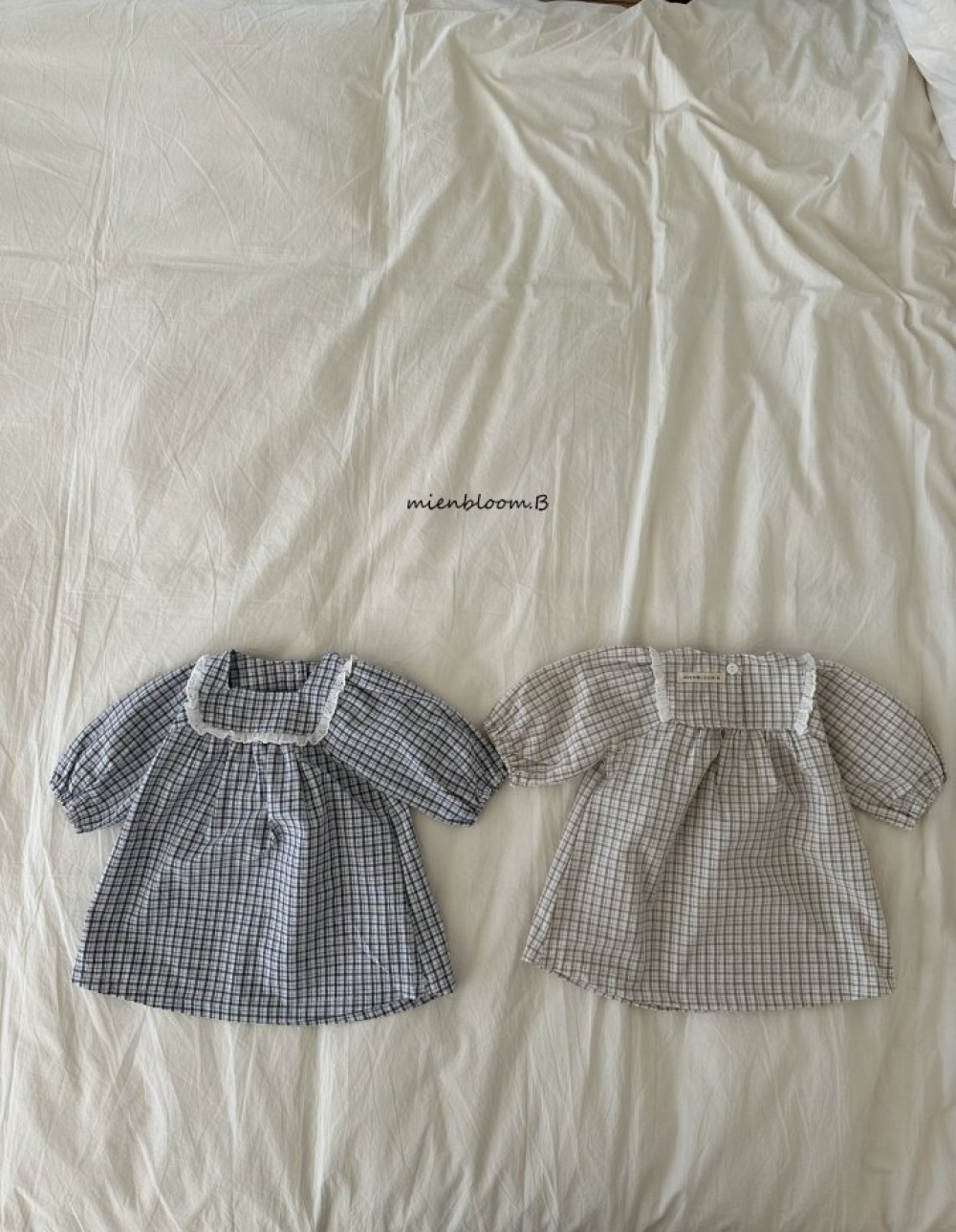 Bloom.b26｜(0m-7y) 經典格紋洋裝