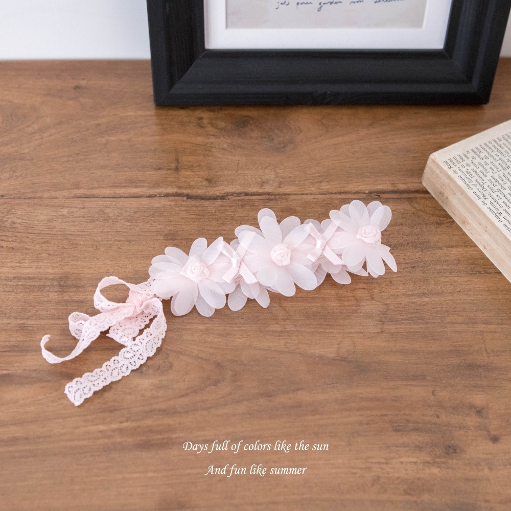 M-KIDS45｜(65-115cm) 花朵髮帶