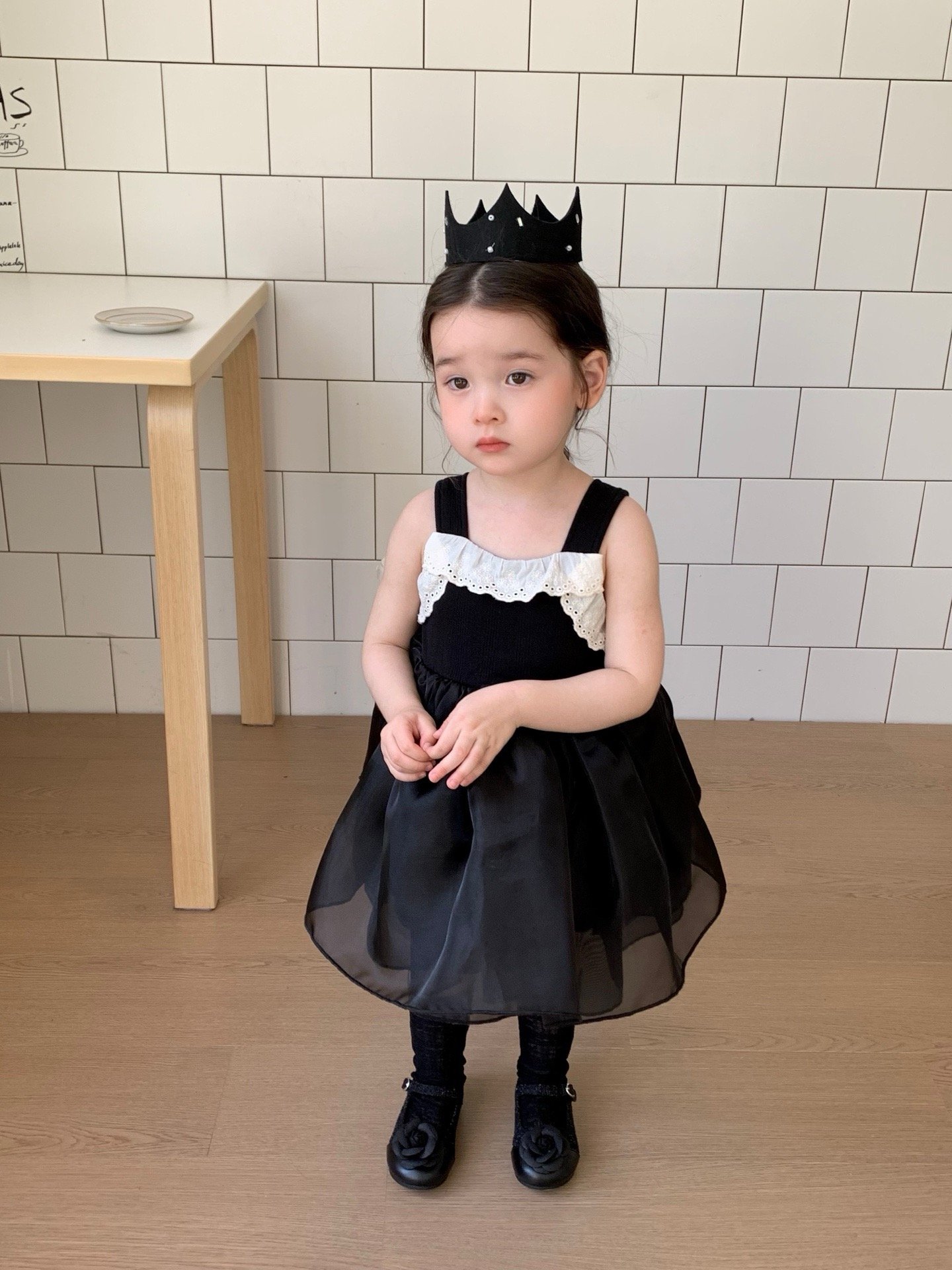 JE38｜(66-120cm) 無袖蕾絲花邊包屁衣/洋裝