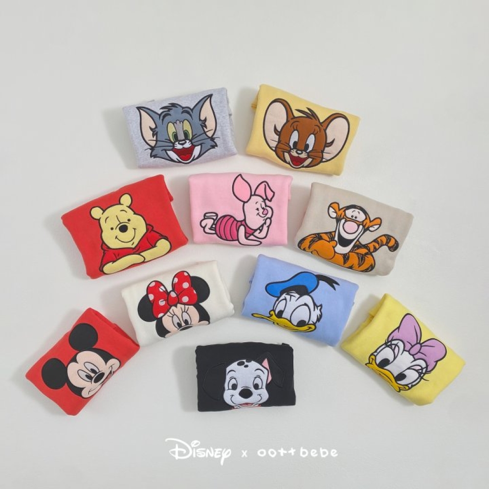 Oottbebe26｜(Free) 	十款迪士尼卡通圖案上衣