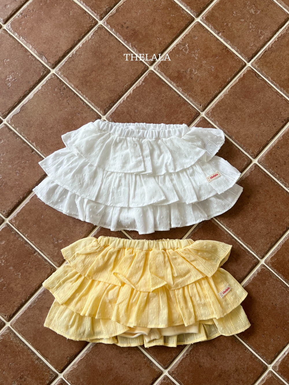 thelala15｜ (70-115) 層次蛋糕褲裙