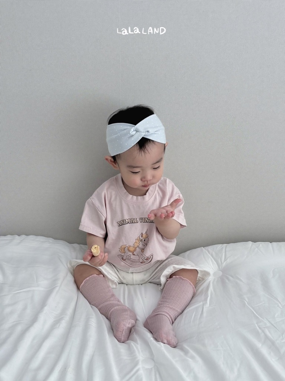 lala land41｜(3m-18m) 2色波點髮帶