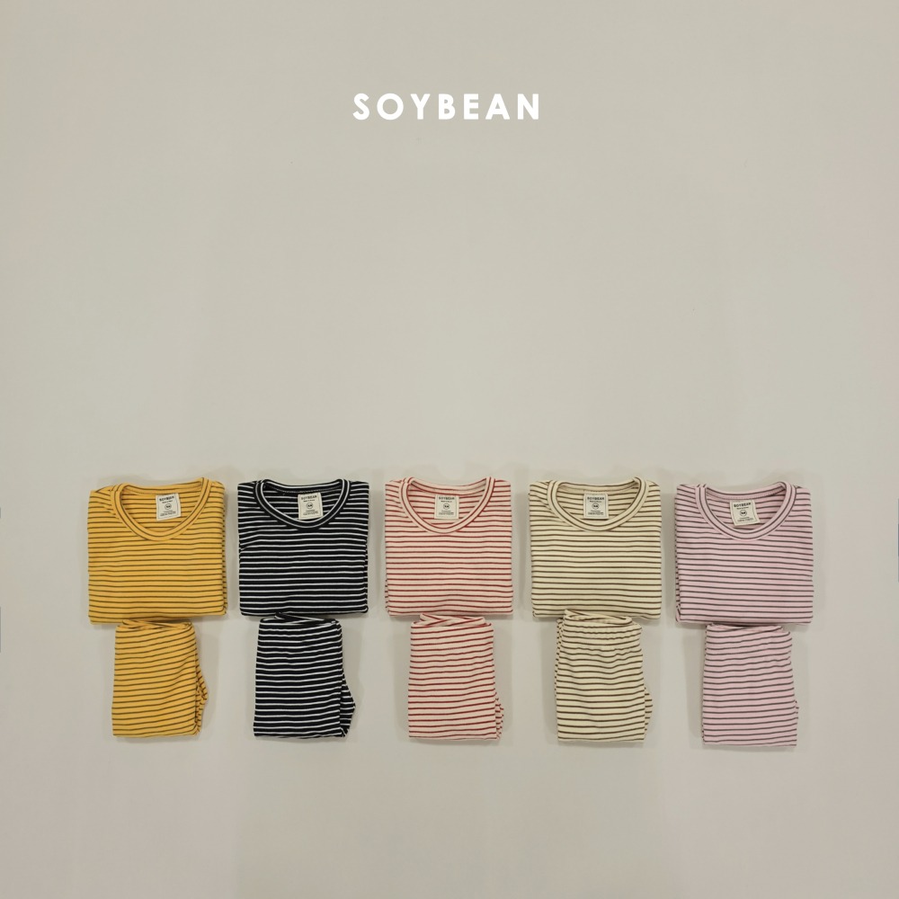 Soybean43｜(75cm-118cm) 條紋家居套裝