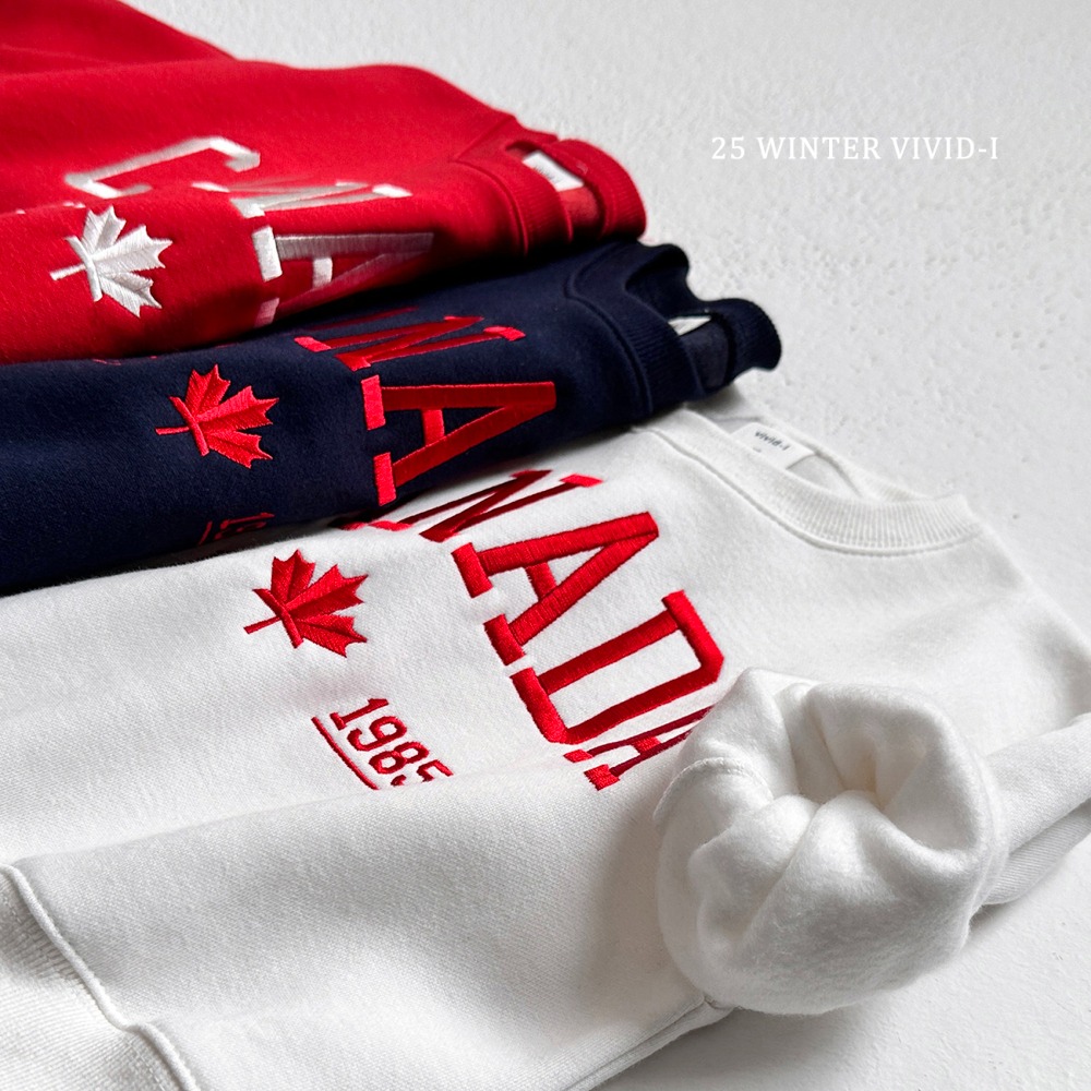 vivid52｜(78cm-125cm) 英字休閒上衣