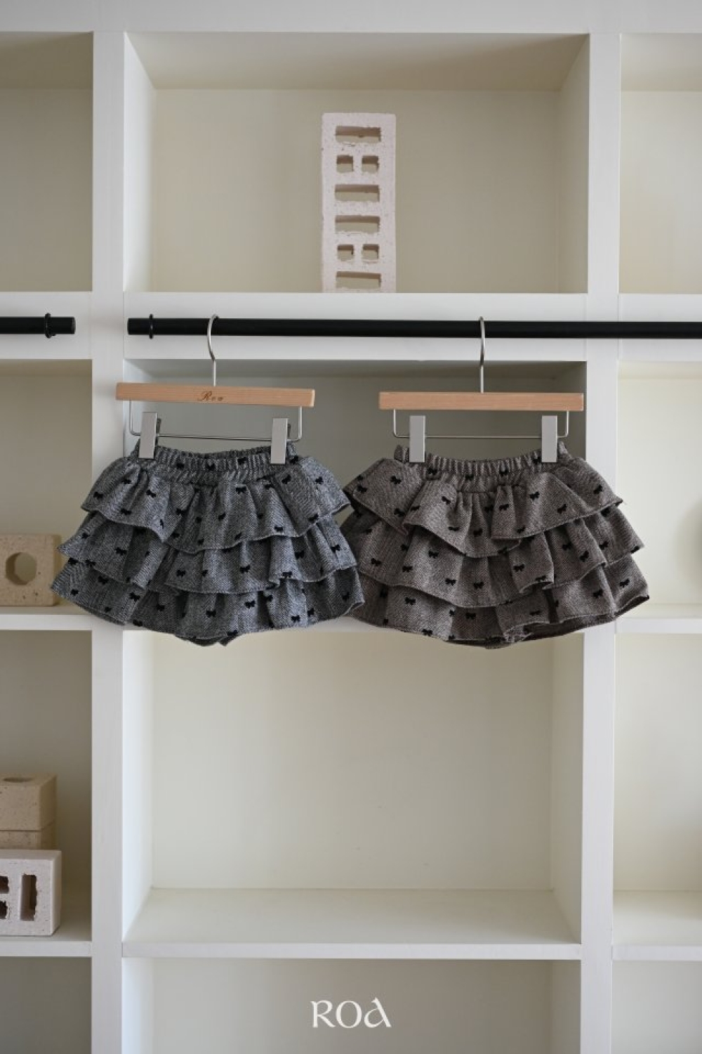 ROA31｜(80cm-120cm) 2色甜美蝴蝶結蛋糕裙