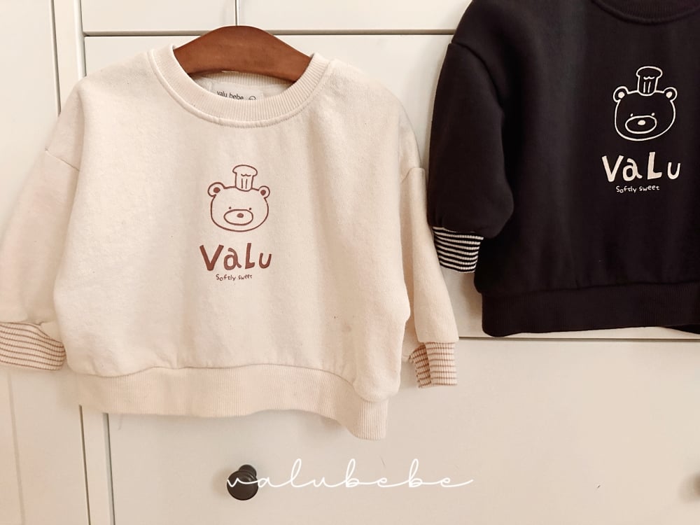 Valubebe10｜(65-90) Valu小熊上衣