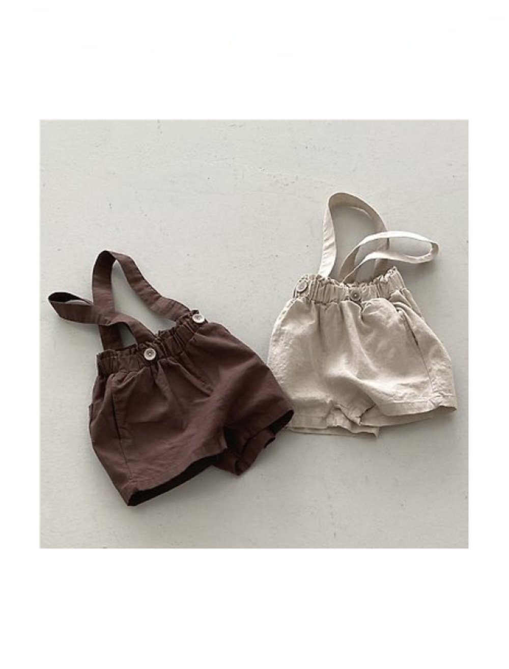 NUNU BIEL10｜(65-115cm) 可愛吊帶褲