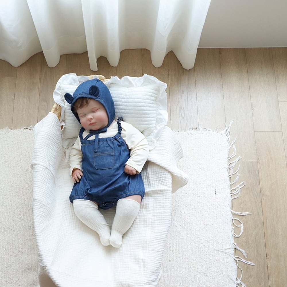 LEMONADE04｜(55cm-85cm) 1色牛仔細肩包屁衣含帽子