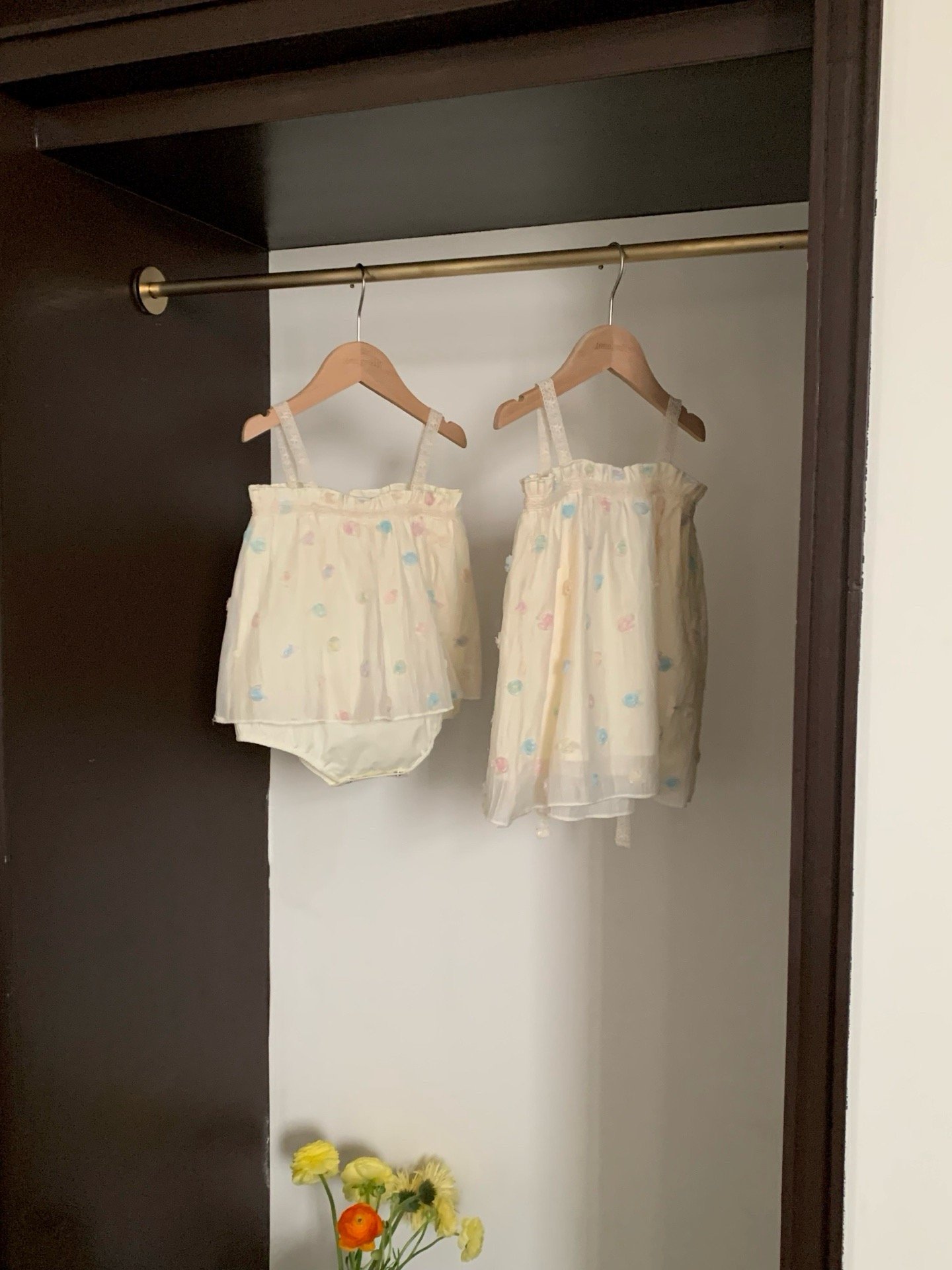 JE25｜(66-120cm) 繽紛吊帶包屁衣/洋裝