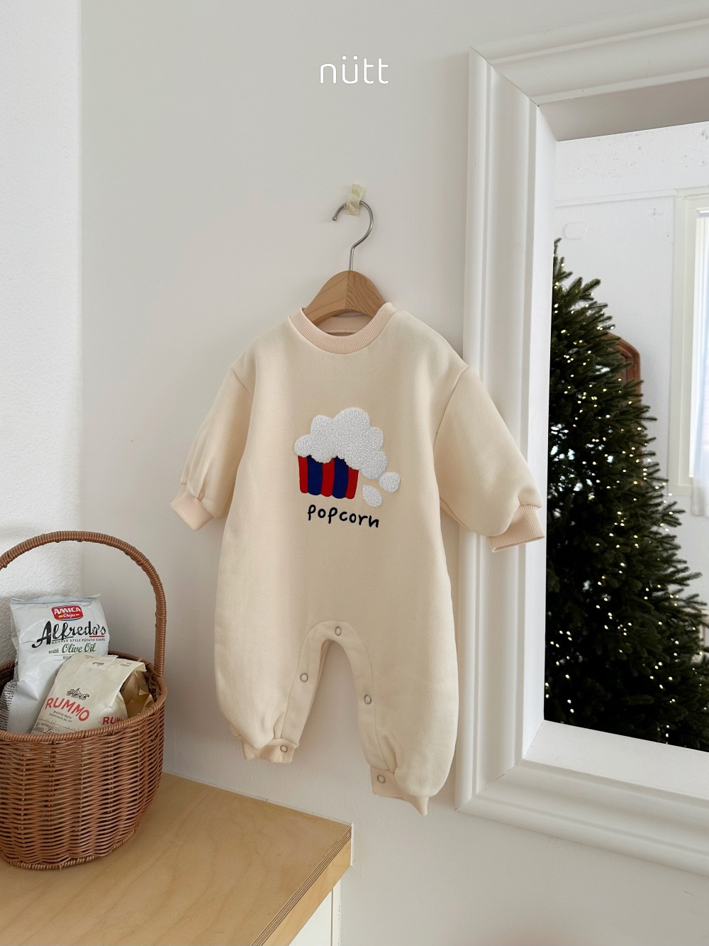 Nutt04｜(3m-16m) 爆米花連身衣