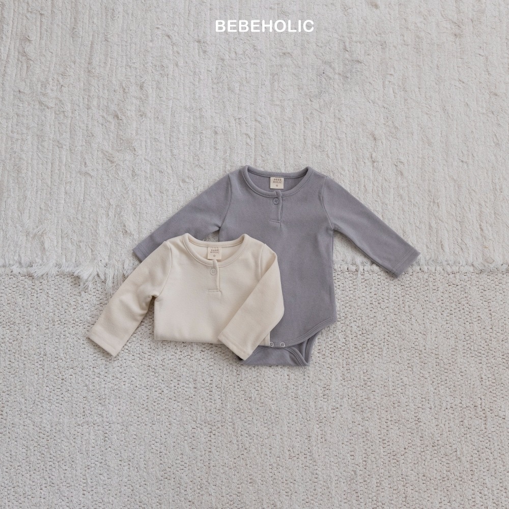 Bebe holic44｜(3m-18m) 基本款素面包屁衣