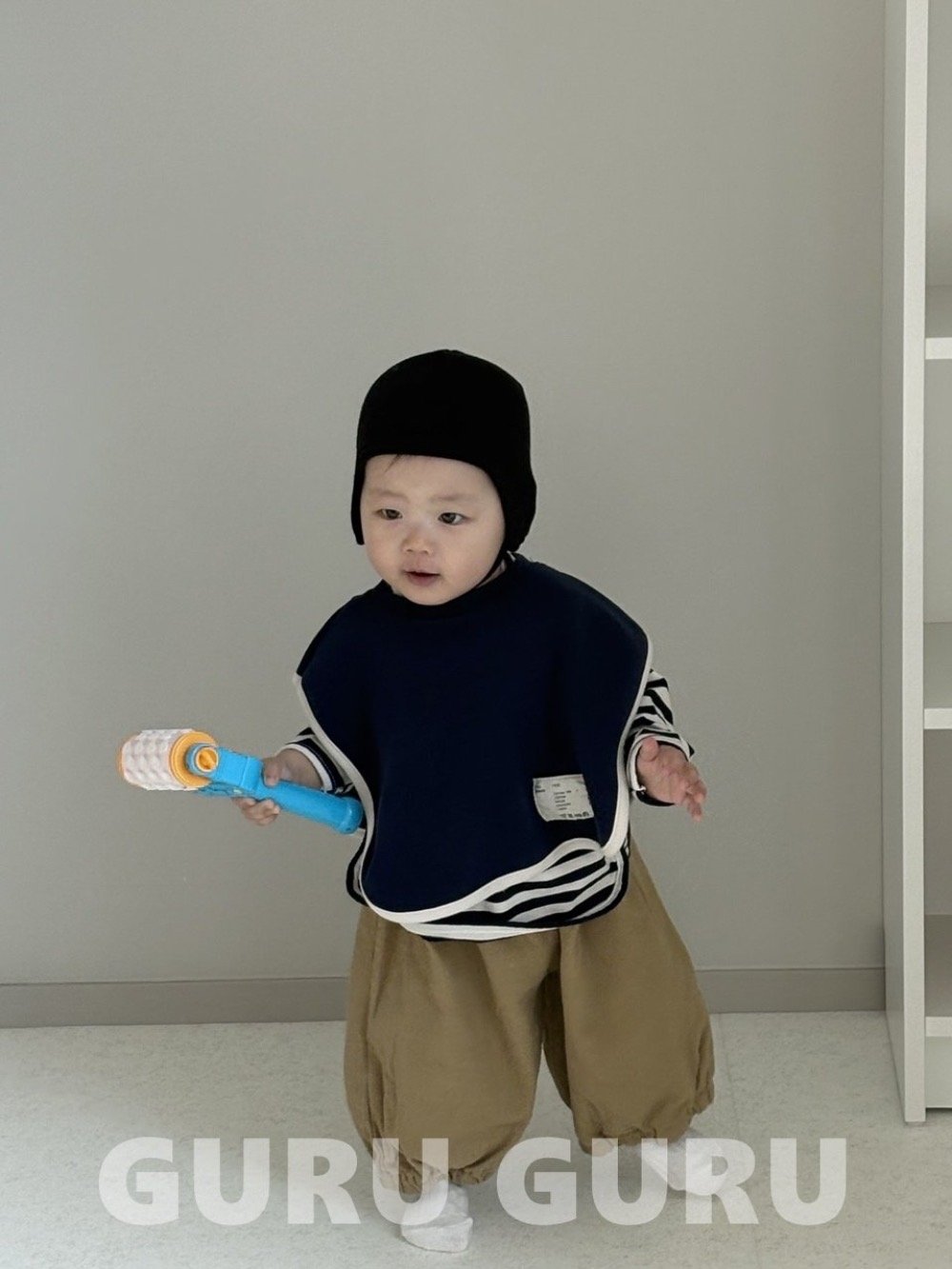 GURU GURU02｜(6m-24m) 2色滾邊背心