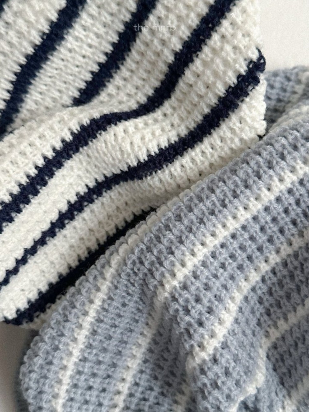 MiniRobe37｜(70-110) 條紋針織上衣