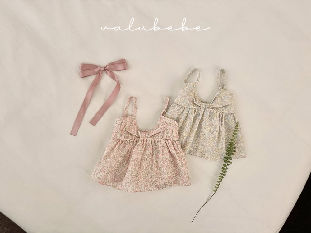 Valubebe 02｜(65-90cm) 緞帶細肩娃娃衣