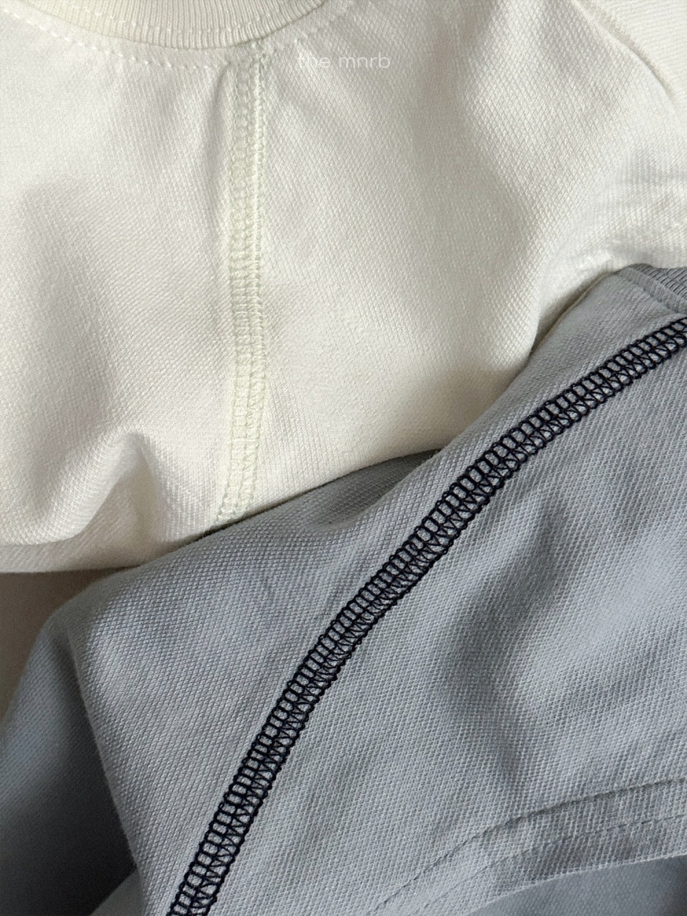 MiniRobe06｜(70-110) 素面圓弧壓線縮口褲